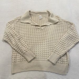 Pullover Collared Sweater